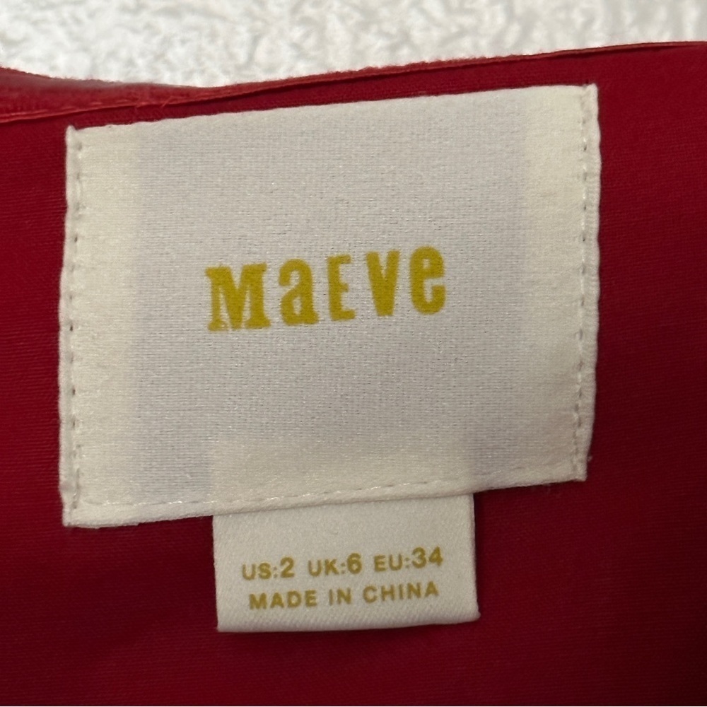 Anthropologie Maeve Mita Strapless Dress - Picture 5 of 5